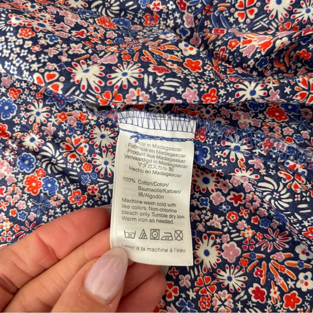 J. Crew Floral Button Up Shirt